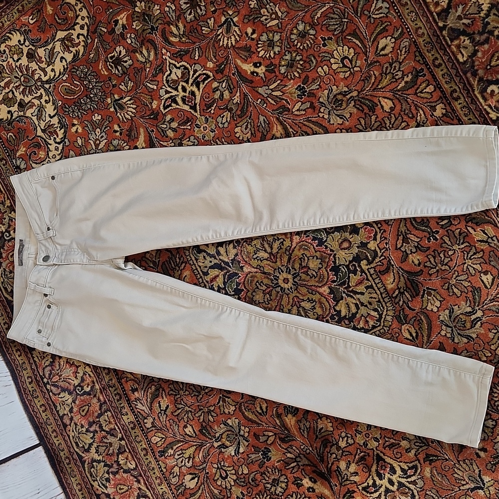 Prana Kara Low Rise Lightweight Denim Jeans Organic Cotton 4/27 Light Gray